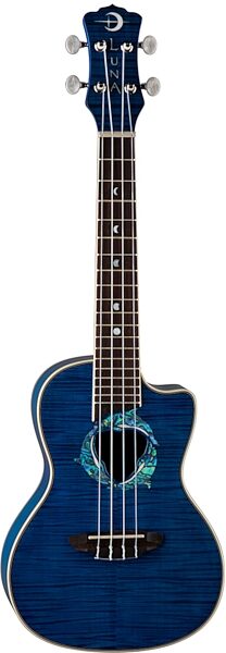 open zoom image for Luna UKEDPN Concert Dolphin Acoustic-Electric Ukulele, Main