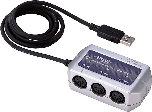 open zoom image for Edirol UM2EX 1x2 USB MIDI Interface, Main