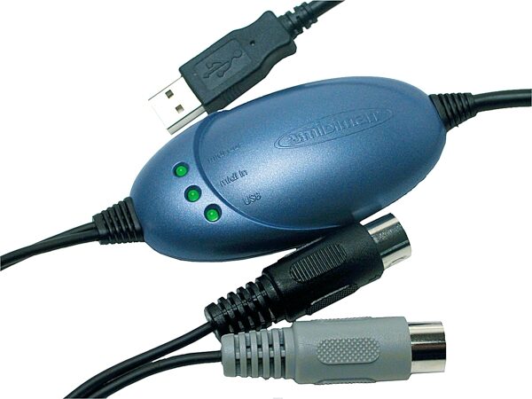 open zoom image for M-Audio MIDISport UNO 1x1 MIDI Interface with Cables and Connectors, Main