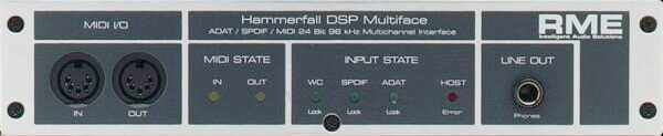 open zoom image for RME Multiface Hammerfall DSP 24/96K Interface, Main