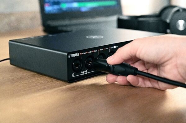 open zoom image for Yamaha URX44C USB Audio Interface, New, Action Position Back