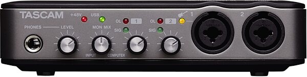 open zoom image for TASCAM US-200 USB 2.0 Audio Interface, Front