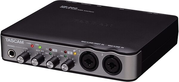 open zoom image for TASCAM US-200 USB 2.0 Audio Interface, Right