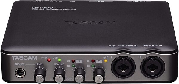 open zoom image for TASCAM US-200 USB 2.0 Audio Interface, Main