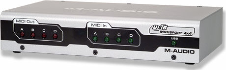 open zoom image for M-Audio Midisport 4x4 (Macintosh And Windows), Main