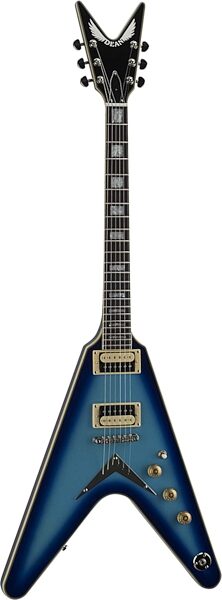 open zoom image for Dean '79 V Electric Guitar, DNU1--Blue Burst