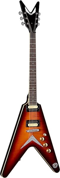 open zoom image for Dean V 79-FM Electric Guitar, Action Position Back