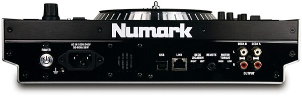 open zoom image for Numark V7 Motorized Turntable Software Controller, Back