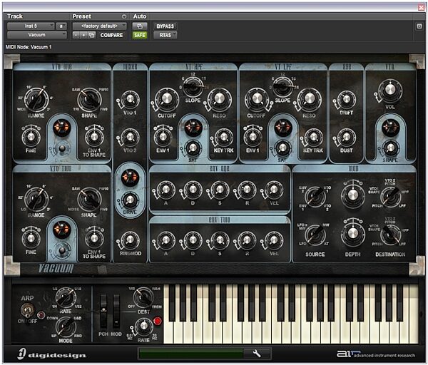 open zoom image for M-Audio Pro Tools M-Powered Recording Software, Vacuum