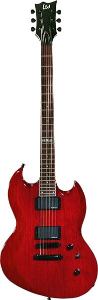 open zoom image for ESP LTD VB200 Baritone Electric Guitar, See-Thru Black Cherry