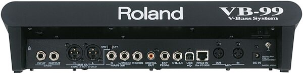 open zoom image for Roland VB-99 V-Bass System, Rear