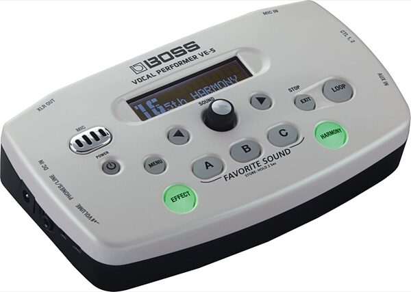 open zoom image for Boss VE-5 Vocal Performer Multi-Effects Processor, Angle