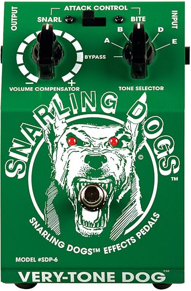 open zoom image for Snarling Dogs Very-Tone Dog Pedal, Main