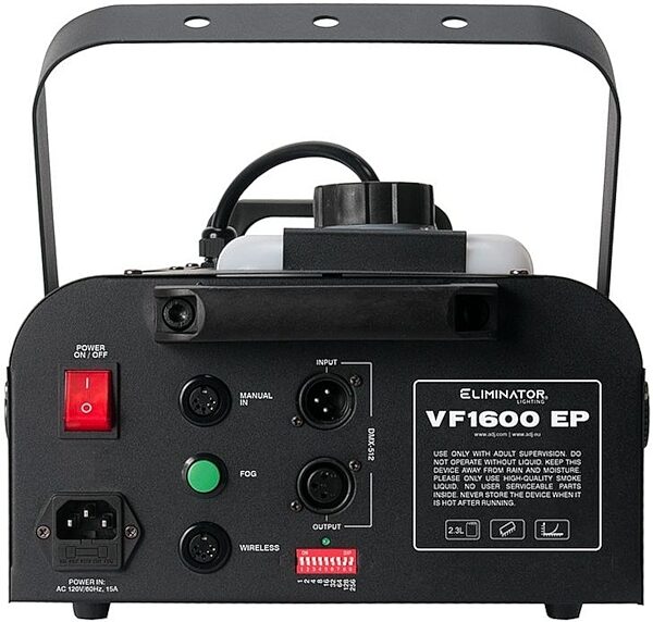 open zoom image for Eliminator Lighting VF-1600 EP Fog Machine, New, Action Position Back