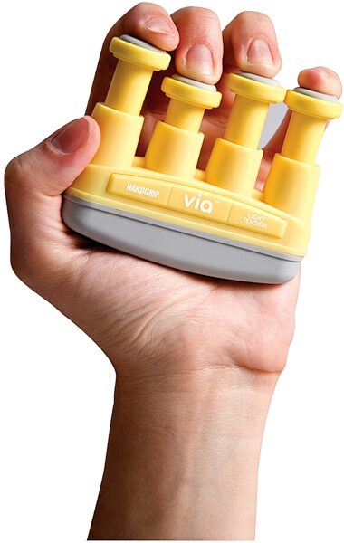 open zoom image for Prohands Via Hand Exerciser, Light (In Use)