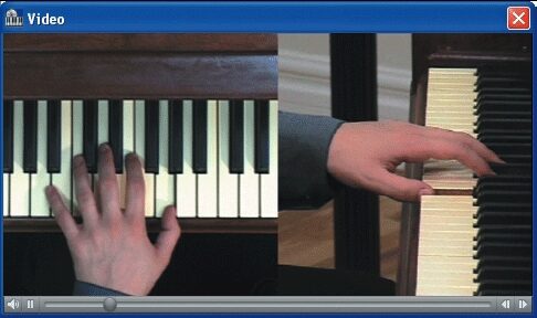 open zoom image for eMedia Intermediate Piano and Keyboard Method CD (Macintosh and Windows), Video Instruction