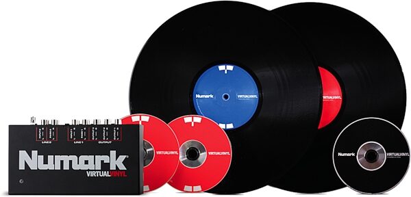 open zoom image for Numark Virtual Vinyl Computer DJ System with Interface (Macintosh and Windows), Main