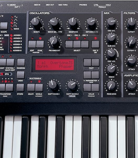 open zoom image for Access Virus KC Synth Keyboard, Detail  Middle