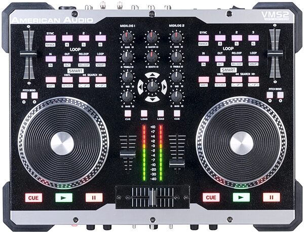 open zoom image for American Audio VMS2 USB Digital Audio Interface and DJ Controller, Main