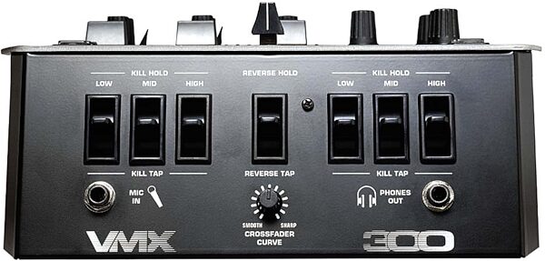 open zoom image for Behringer VMX300 VCA-Controlled 3-Channel Pro DJ Mixer with Beat Counter, Front