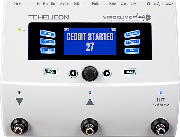 open zoom image for TC-Helicon VoiceLive Play GTX Guitar Vocal Effects and Harmony Pedal, Main