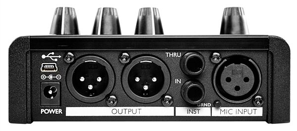 open zoom image for TC-Helicon VoiceTone Harmony-G XT Guitar and Vocal Effects Pedal, Rear