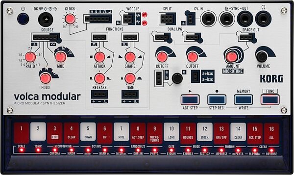 open zoom image for Korg Volca Modular Synthesizer, New, Action Position Back