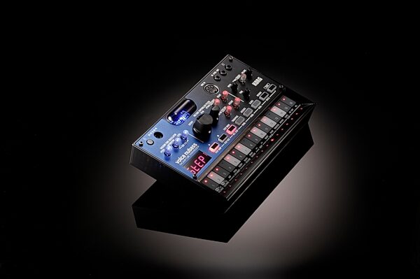 open zoom image for Korg Volca NuBass Desktop Analog Synthesizer, New, Action Position Back