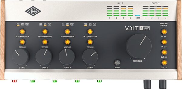 open zoom image for Universal Audio Volt 476P USB Audio Interface, New, Action Position Back