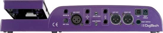 open zoom image for DigiTech VX400 Modeling Vocal Processor with USB, Rear