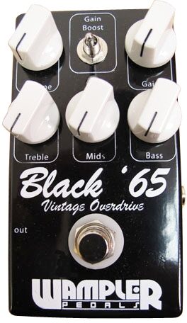 open zoom image for Wampler Black 65 Vintage Overdrive Pedal, Main