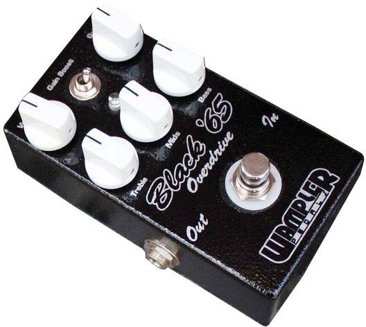 open zoom image for Wampler Black 65 Vintage Overdrive Pedal, Top