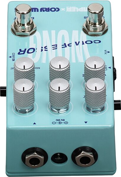 open zoom image for Wampler Cory Wong Compressor and Boost Pedal, New, Action Position Back