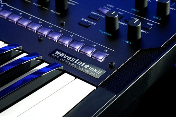 open zoom image for Korg Wavestate MKII Wave Sequencing Keyboard Synthesizer, Open Box (Like New), Action Position Back