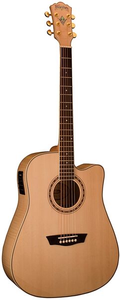 open zoom image for Washburn WD40SCE Dreadnought Acoustic-Electric Guitar, Main