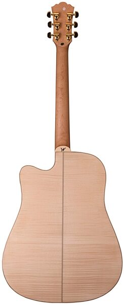 open zoom image for Washburn WD40SCE Dreadnought Acoustic-Electric Guitar, Back