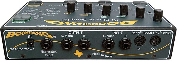 open zoom image for Boomerang III Phrase Sampler Looper Pedal, Rear