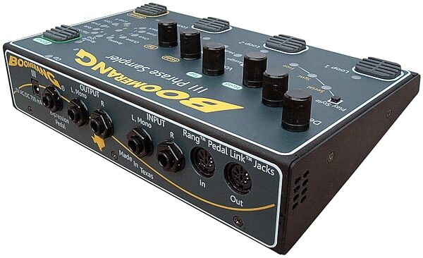open zoom image for Boomerang III Phrase Sampler Looper Pedal, Rear - Right