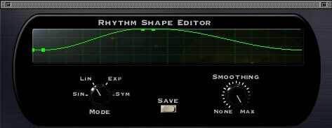 open zoom image for SoundToys PhaseMistress Plug-In RTAS Mac, LFO Shape Editor