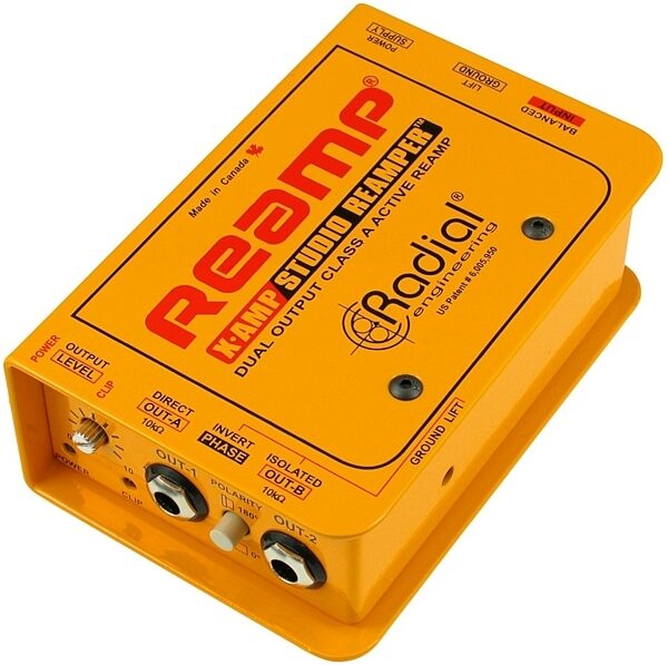 open zoom image for Radial X-Amp Studio Reamper Active Re-Amplifier, New, Main