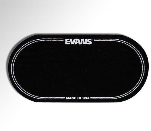 open zoom image for Evans EQ PB2 Nylon Double Pedal Patch, 2-Pack, Black, Main