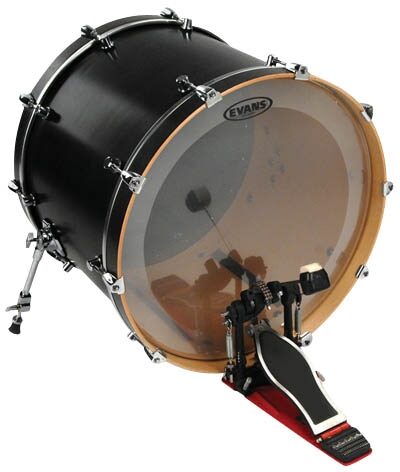open zoom image for Evans EQ4 Clear Bass Drumhead, 22 inch, Main