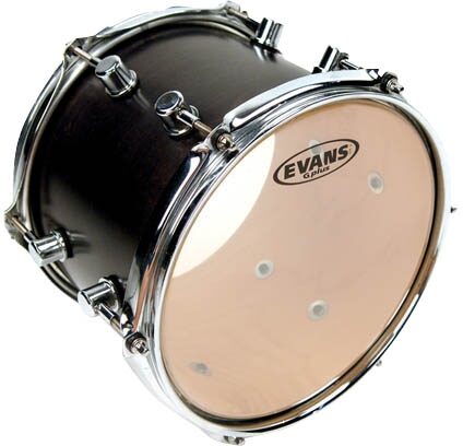 open zoom image for Evans G-Plus Clear Drumhead, Main