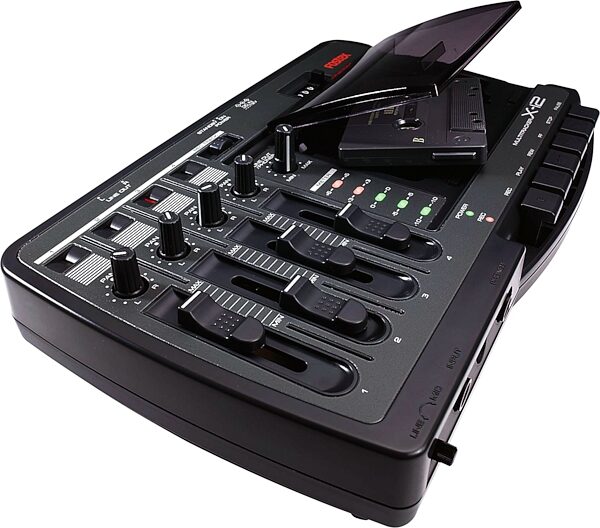 open zoom image for Fostex X12 4-Track Cassette Multi-Track Recorder, Angle View