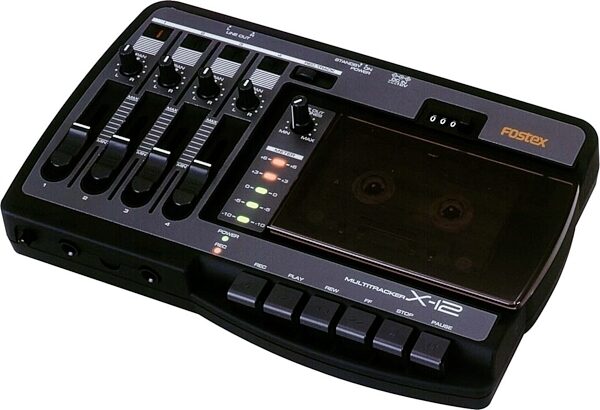 open zoom image for Fostex X12 4-Track Cassette Multi-Track Recorder, Main