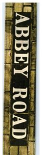 open zoom image for Planet Waves the Beatles Guitar Straps, Abbey Road