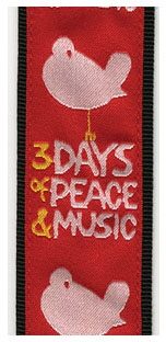 open zoom image for Planet Waves Woodstock Collection Woven Guitar Strap, 3 Days