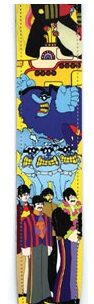 open zoom image for Planet Waves the Beatles Guitar Straps, Yellow Submarine