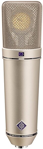 open zoom image for Neumann U 87 Ai Large-Diaphragm Condenser Microphone with Shock Mount, Case and Cable, Single Microphone, Nickel, Nickel