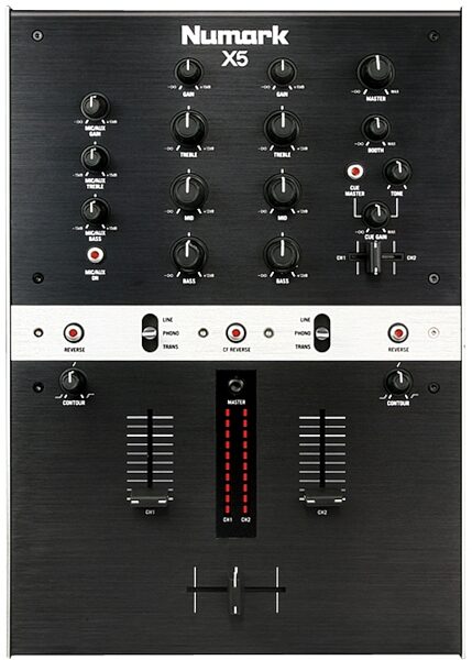 open zoom image for Numark X5 2-Channel Digital DJ Mixer, Main